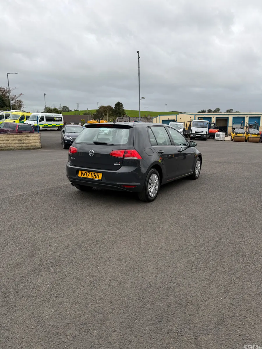 Volkswagen Golf Hatchback, Diesel, 2017, Grey