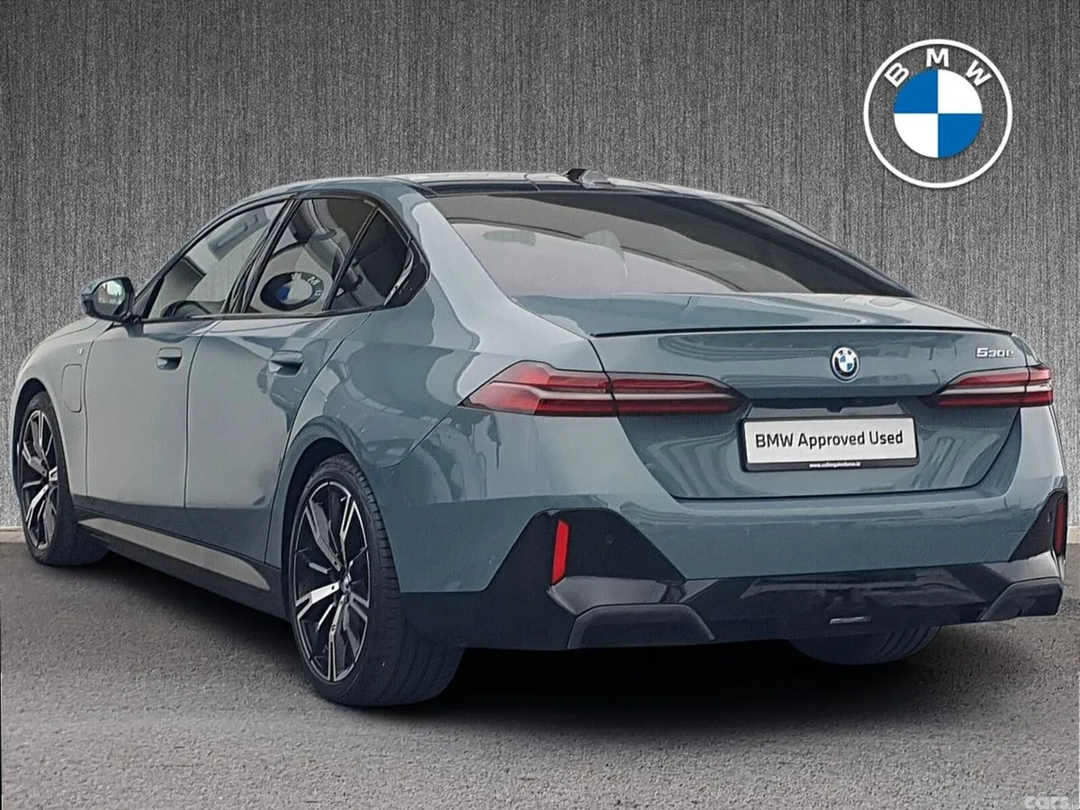 BMW 5-Series Saloon, Petrol Plug-in Hybrid, 2024, Green