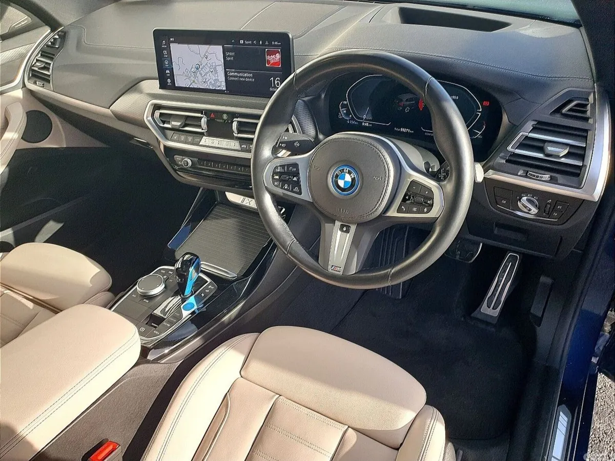 BMW iX3 Estate, Electric, 2023, Blue