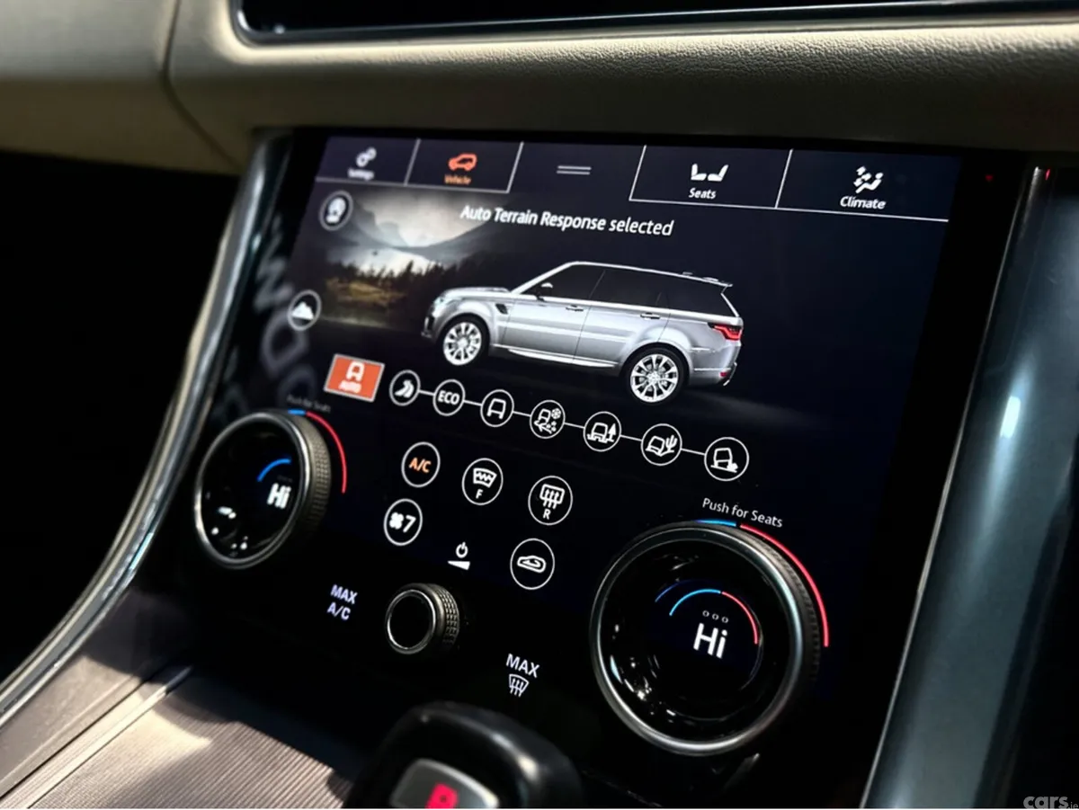 Land Rover Range Rover Sport SUV, Petrol Plug-in Hybrid, 2020, Black