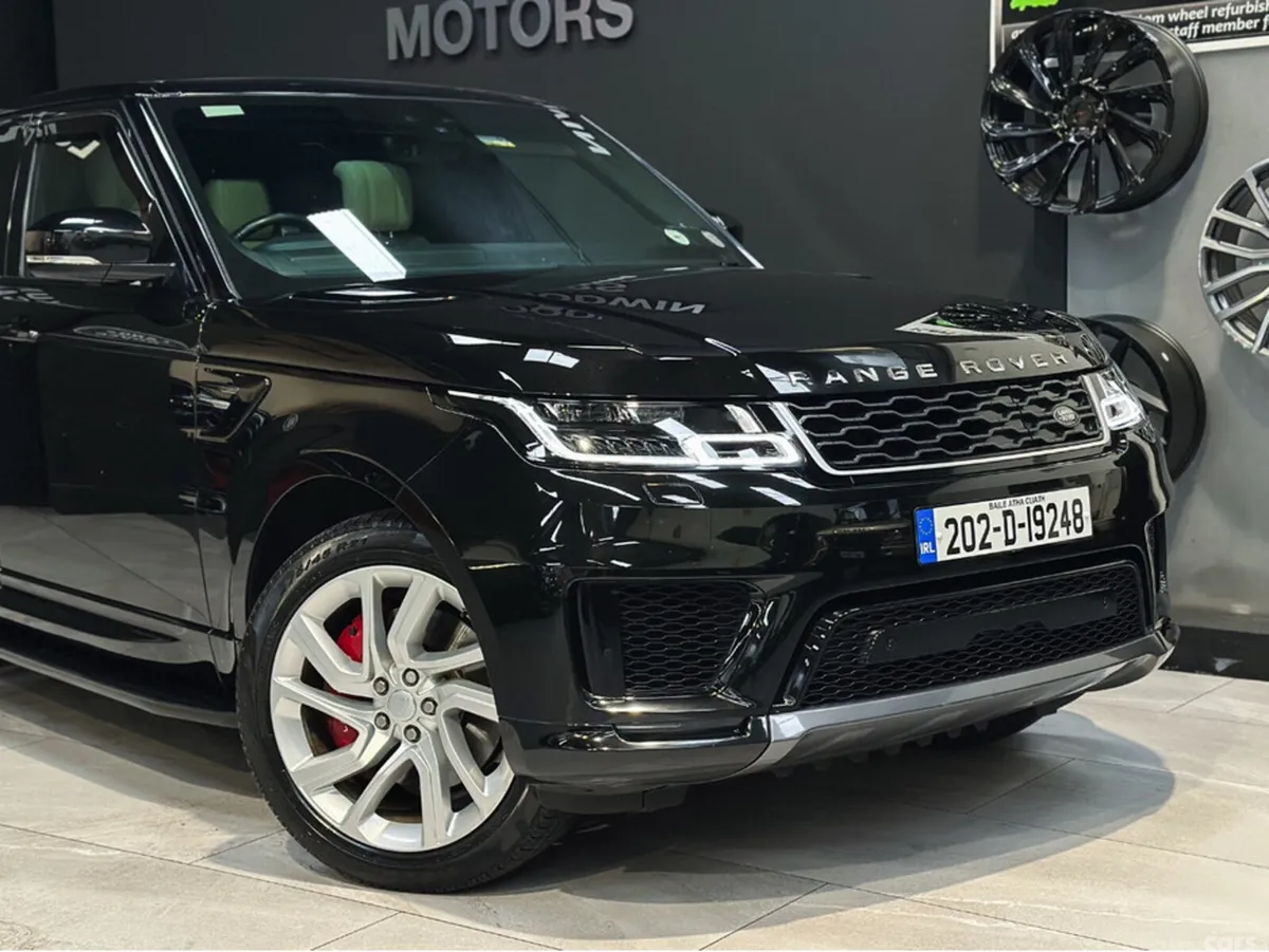 Land Rover Range Rover Sport SUV, Petrol Plug-in Hybrid, 2020, Black