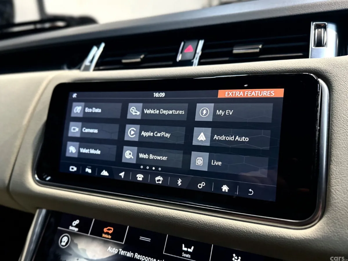 Land Rover Range Rover Sport SUV, Petrol Plug-in Hybrid, 2020, Black