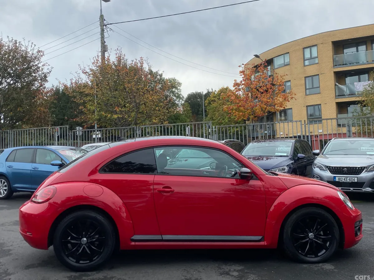 Volkswagen Beetle Hatchback, Petrol, 2018, Red