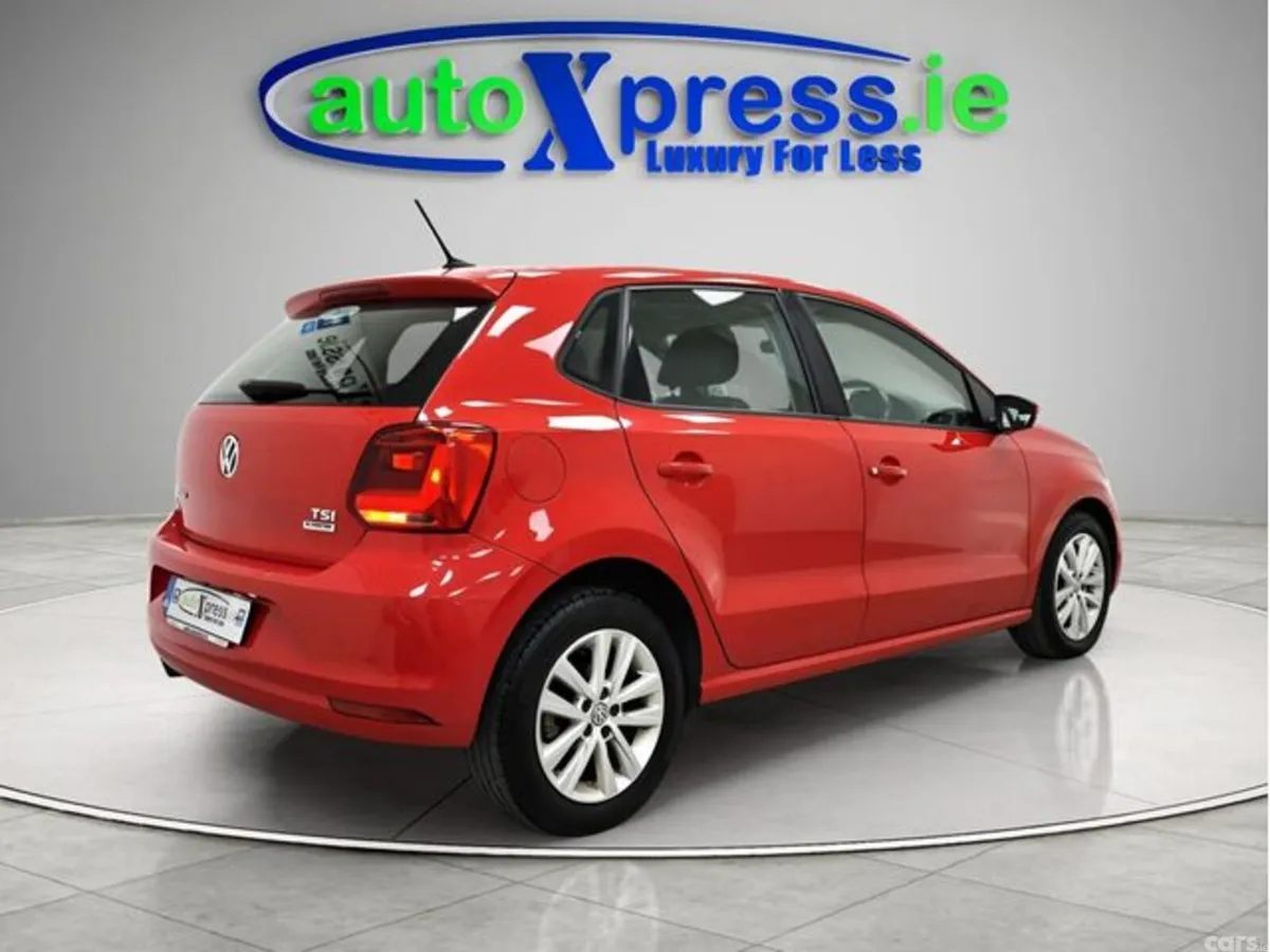 Volkswagen Polo Hatchback, Petrol, 2017, Red