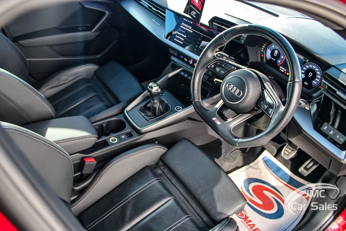 Audi A3 Saloon, Diesel, 2022, Red