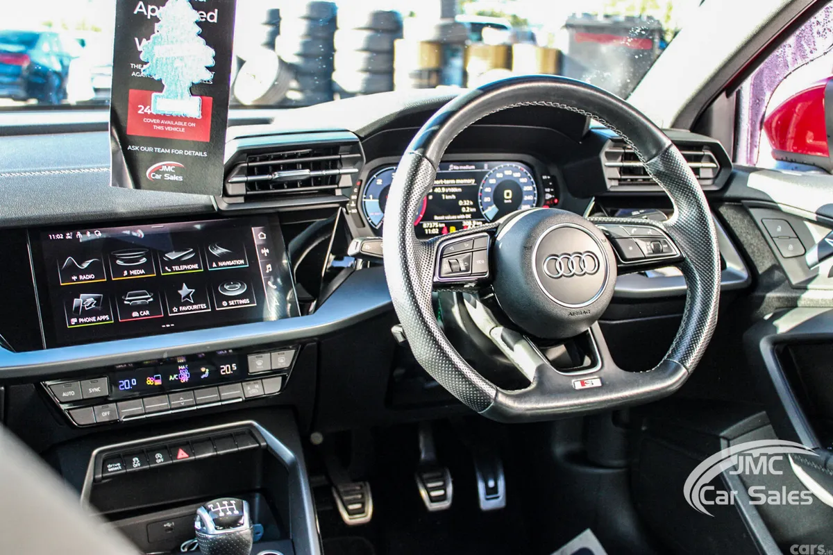 Audi A3 Saloon, Diesel, 2022, Red