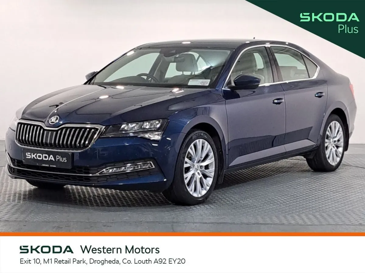 Skoda Superb Saloon, Diesel, 2023, Blue