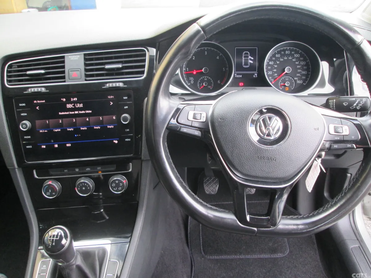 Volkswagen Golf Hatchback, Diesel, 2019, Silver