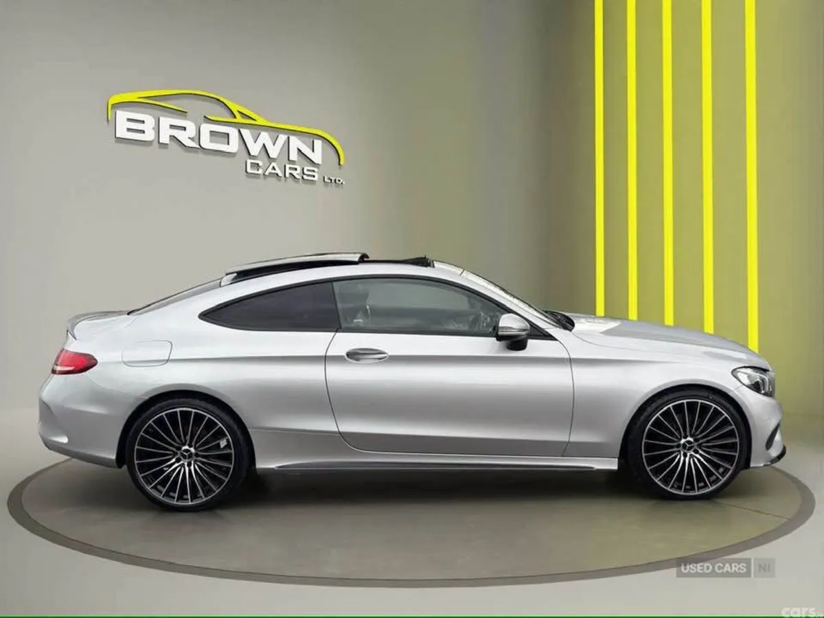 Mercedes-Benz C-Class Coupe, Diesel, 2017, Silver