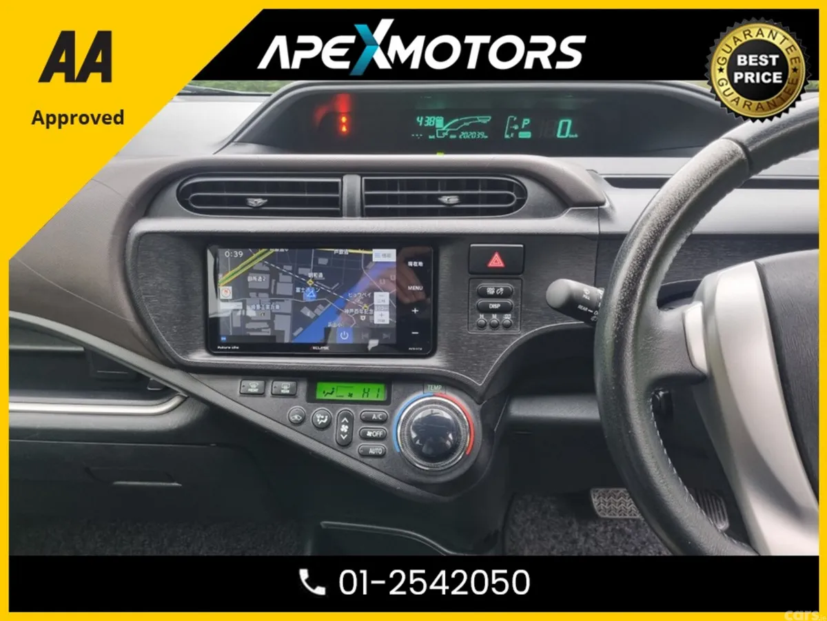 Toyota Aqua Hatchback, Petrol Hybrid, 2013, White