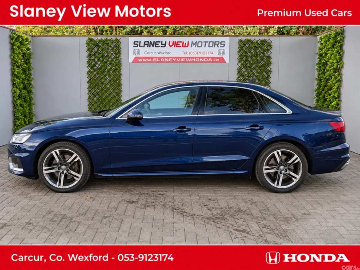 Audi A4 Saloon, Diesel, 2020, Blue