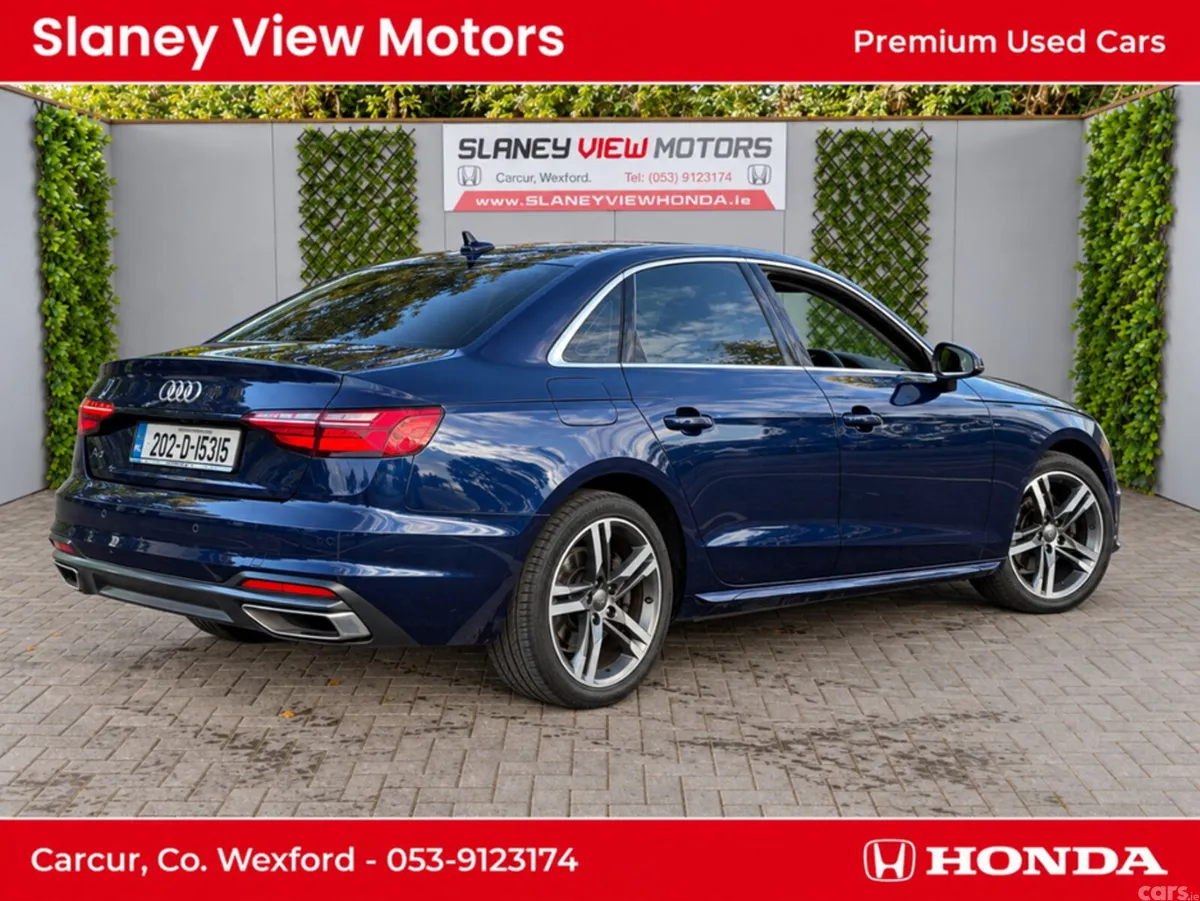 Audi A4 Saloon, Diesel, 2020, Blue