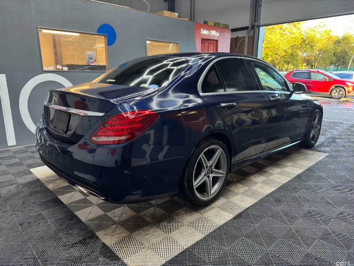 Mercedes-Benz C-Class Saloon, Petrol, 2018, Blue