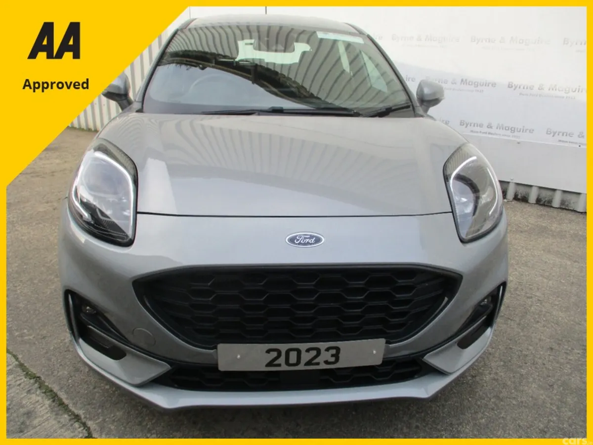 Ford Puma Hatchback, Petrol Hybrid, 2023, Silver