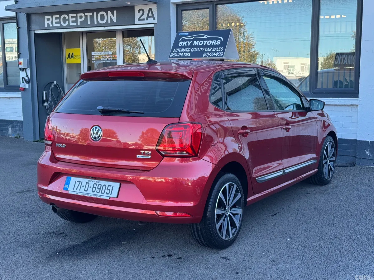 Volkswagen Polo Hatchback, Petrol, 2017, Red