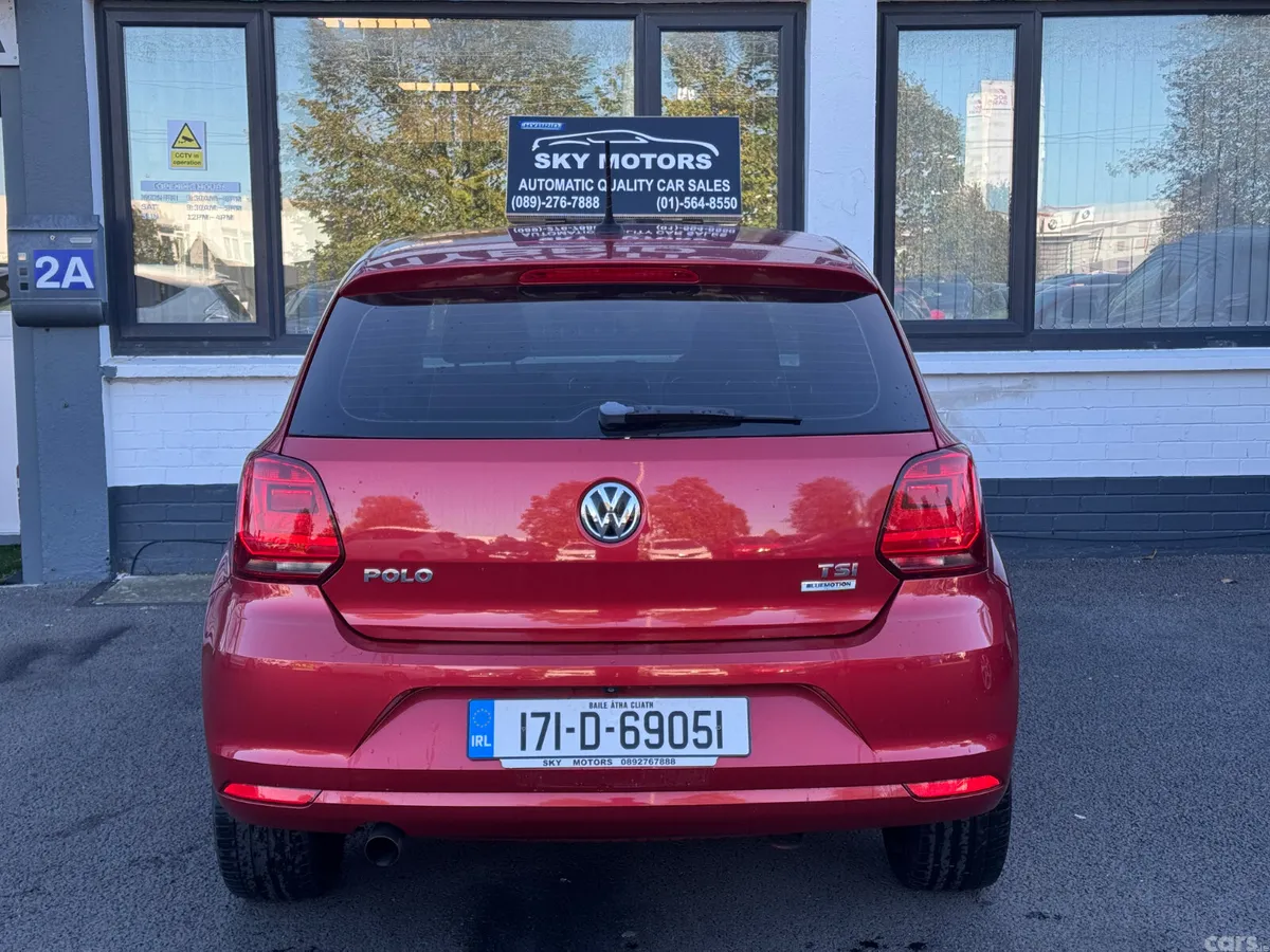 Volkswagen Polo Hatchback, Petrol, 2017, Red