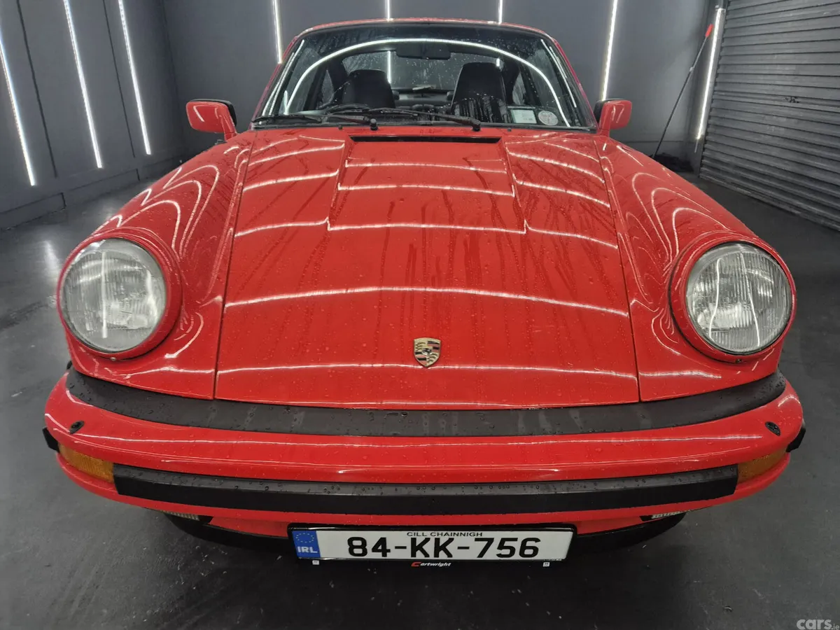 Porsche 911 Coupe, Petrol, 1984, Red