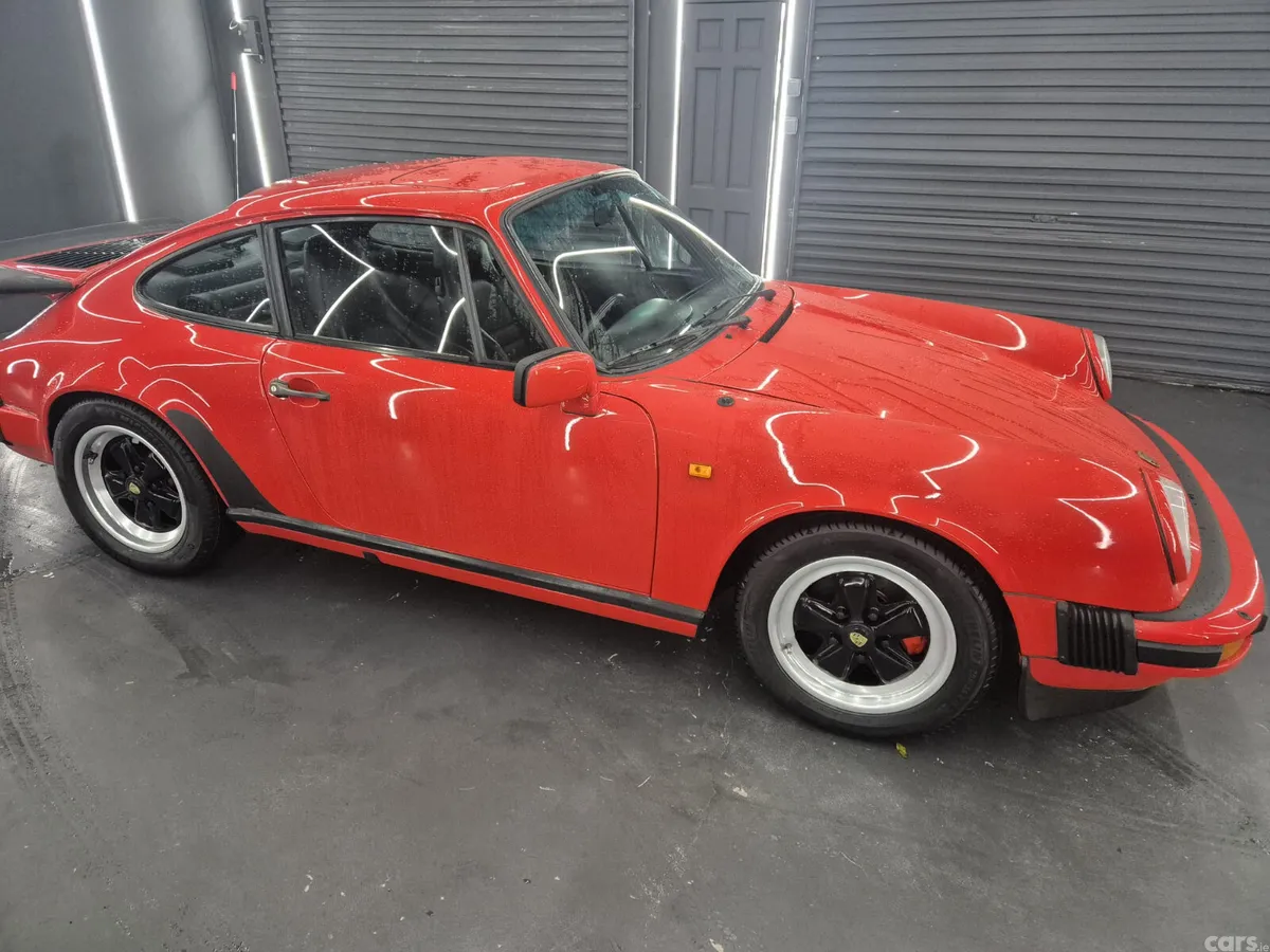 Porsche 911 Coupe, Petrol, 1984, Red