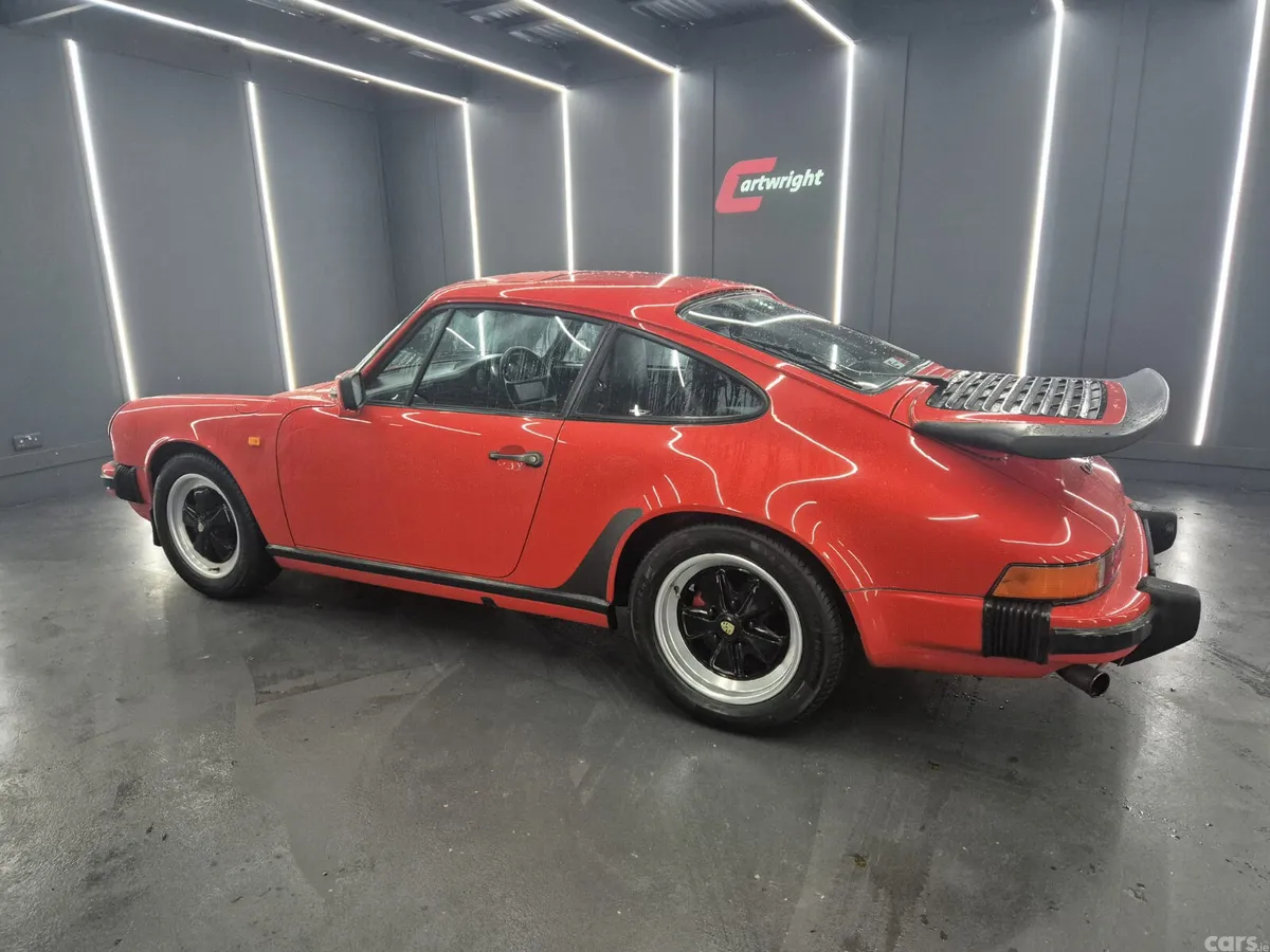 Porsche 911 Coupe, Petrol, 1984, Red