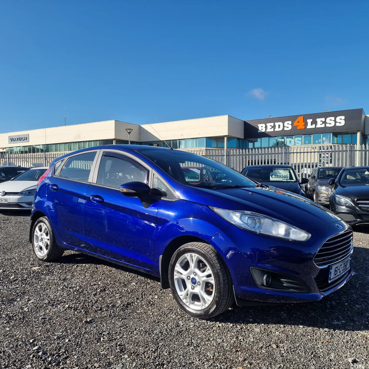 Ford Fiesta Hatchback, Petrol, 2016, Blue