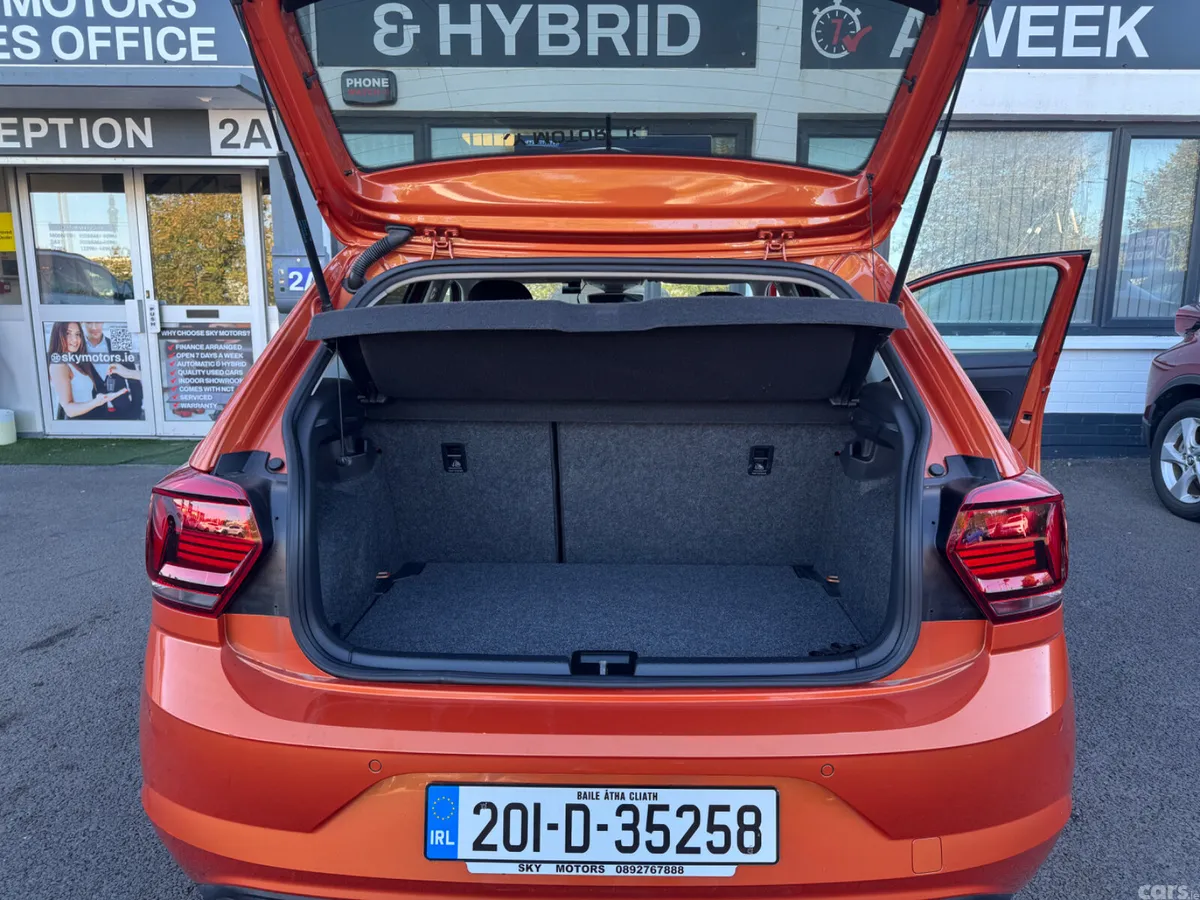 Volkswagen Polo Hatchback, Petrol, 2020, Orange