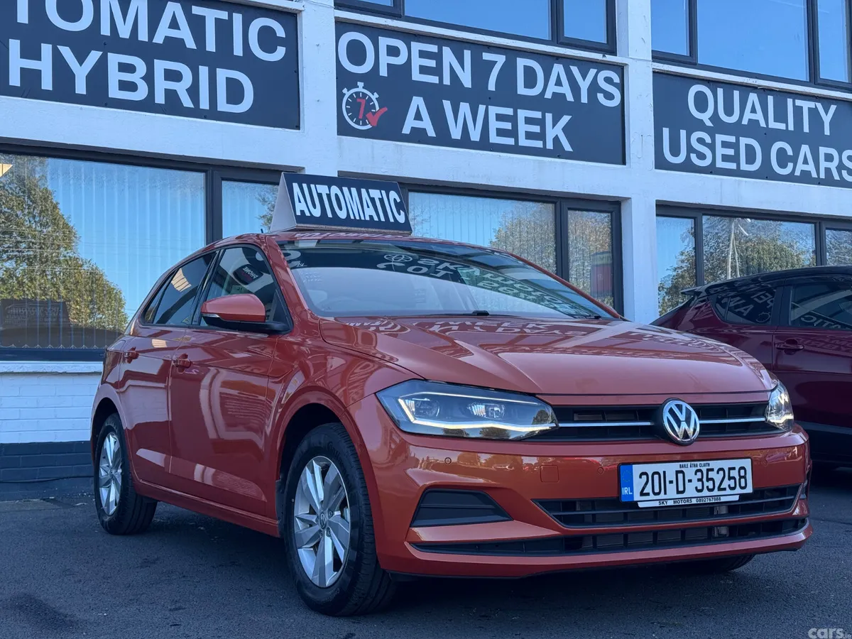 Volkswagen Polo Hatchback, Petrol, 2020, Orange