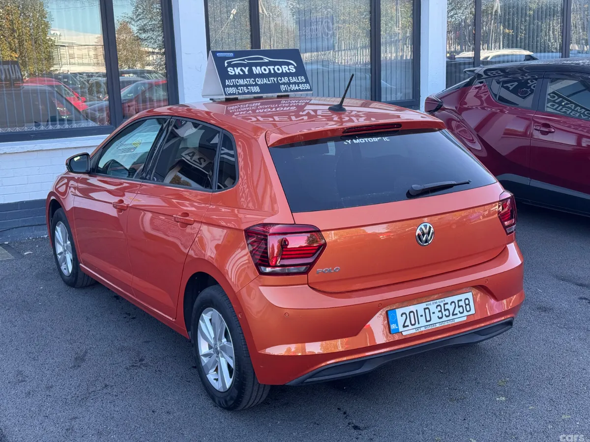 Volkswagen Polo Hatchback, Petrol, 2020, Orange