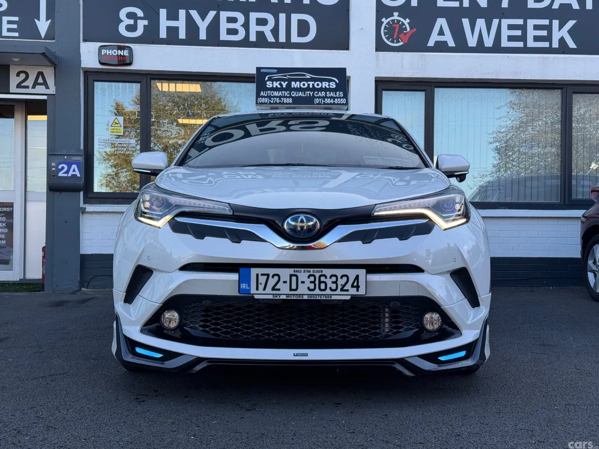 Toyota C-HR Hatchback, Petrol Hybrid, 2017, White