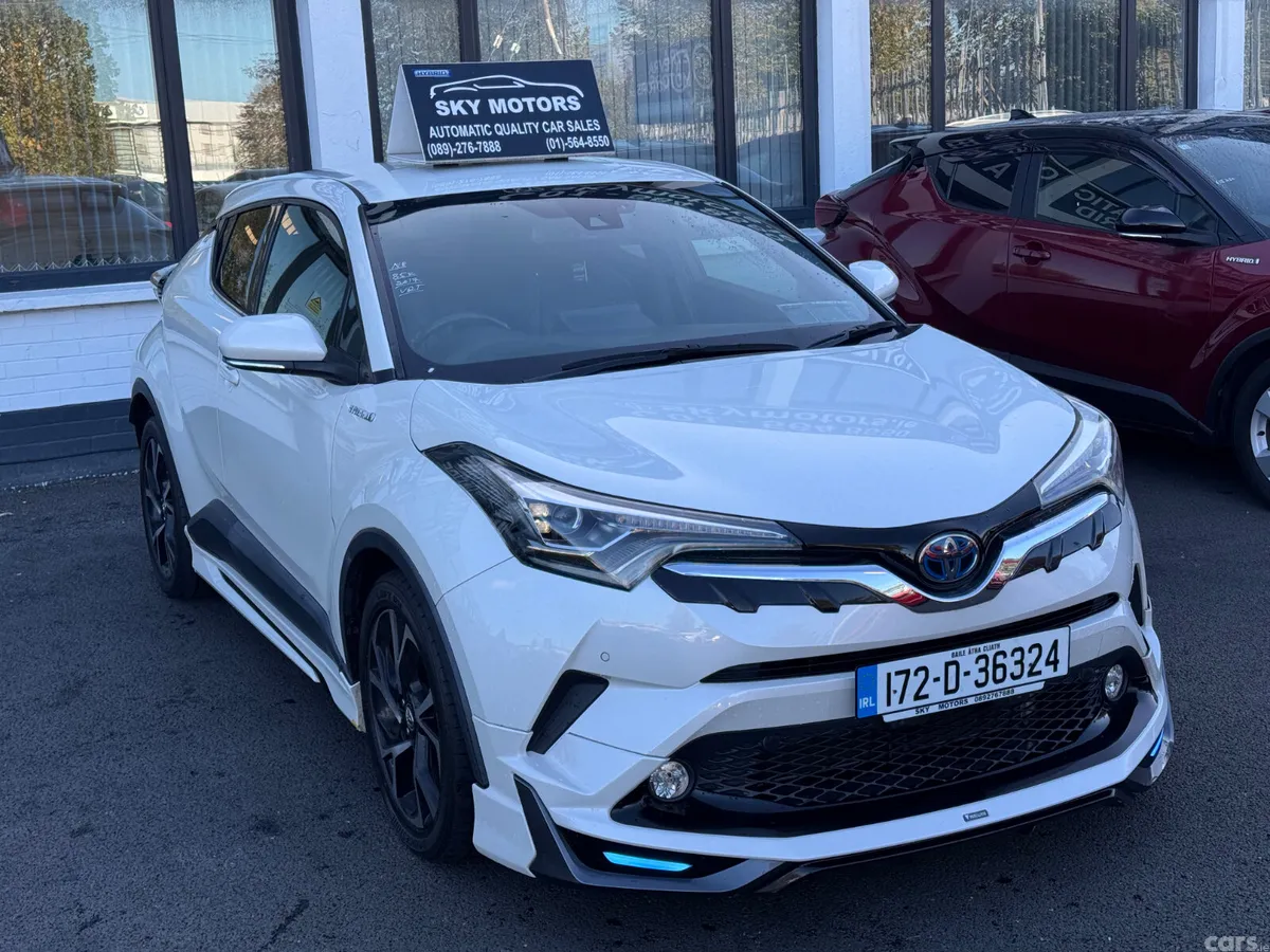 Toyota C-HR Hatchback, Petrol Hybrid, 2017, White