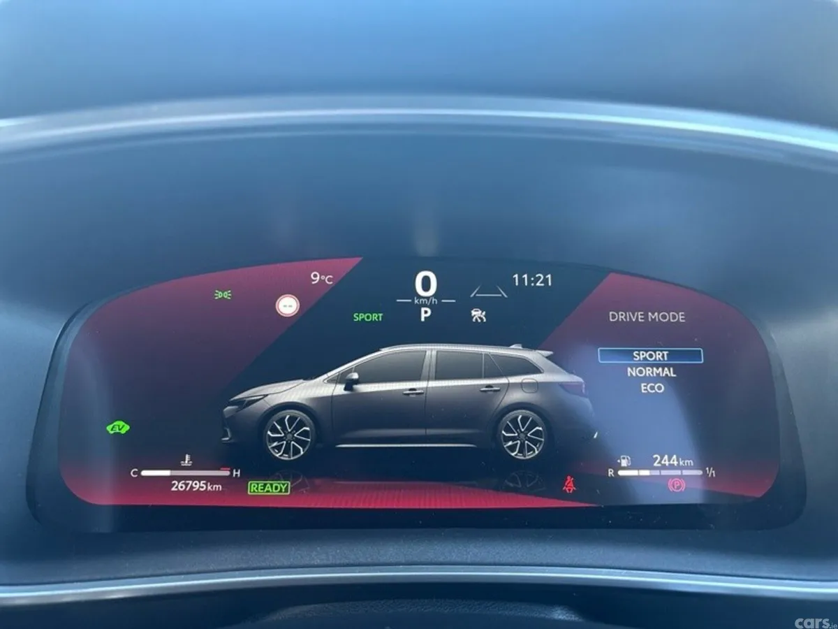 Toyota Corolla Estate, Petrol Hybrid, 2025, Black
