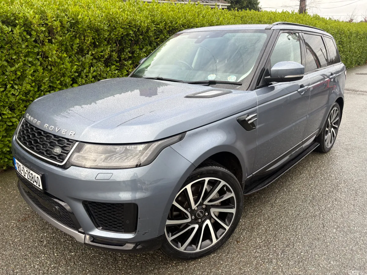 Land Rover Range Rover Sport SUV, Petrol Plug-in Hybrid, 2018, Black