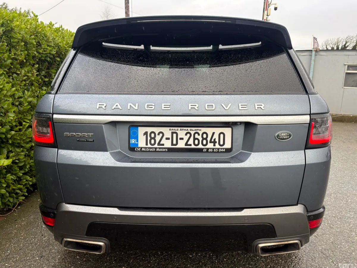 Land Rover Range Rover Sport SUV, Petrol Plug-in Hybrid, 2018, Black
