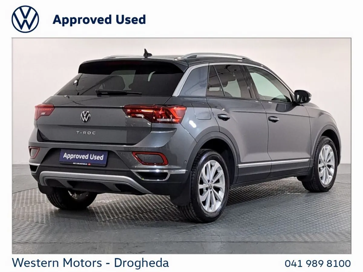 Volkswagen T-Roc SUV, Petrol, 2024, Grey