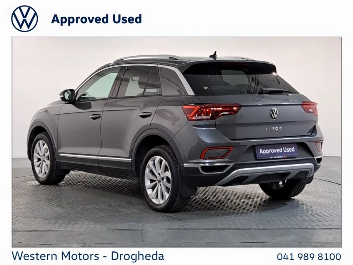 Volkswagen T-Roc SUV, Petrol, 2024, Grey