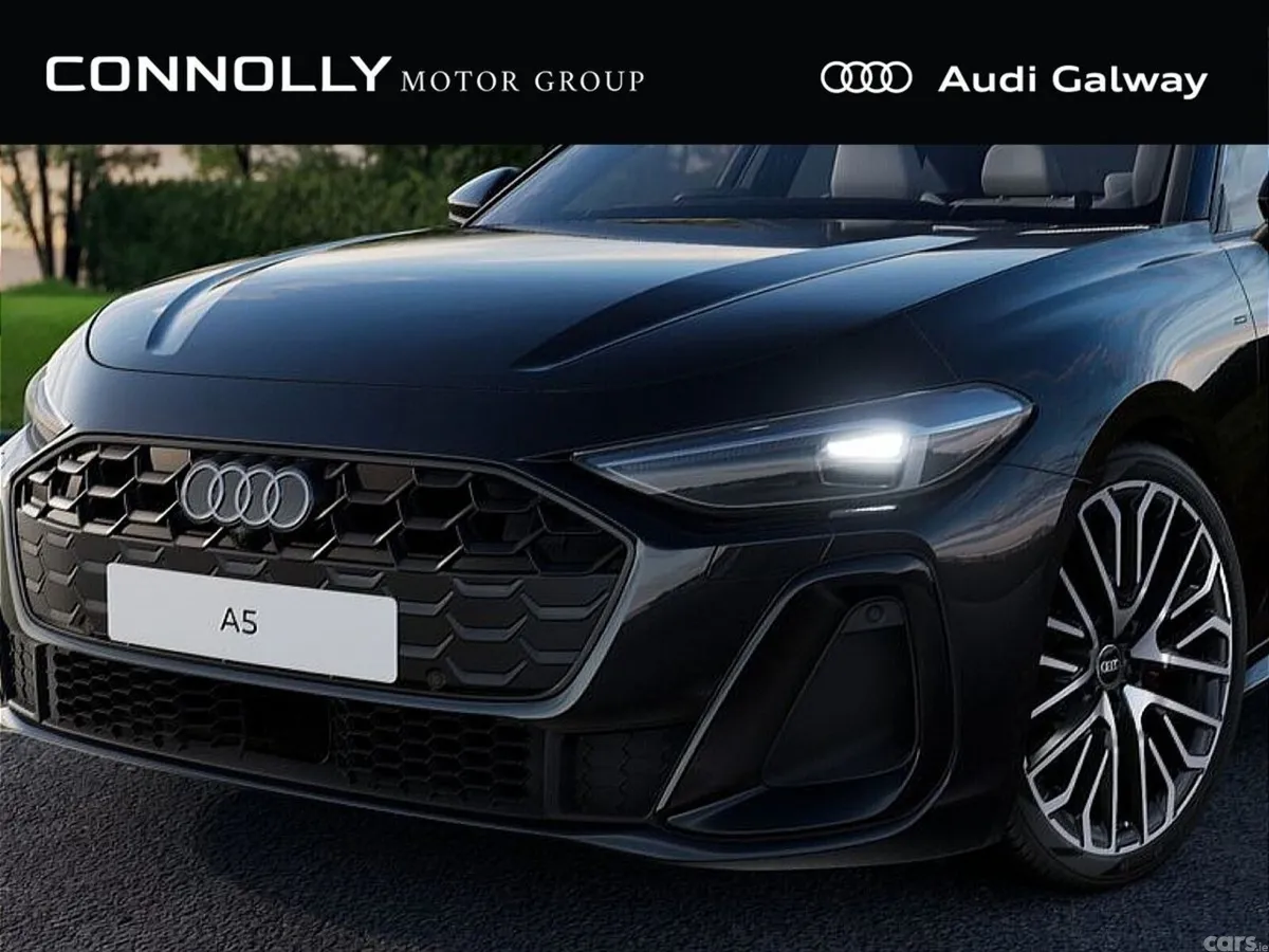 Audi A5 Saloon, Petrol Plug-in Hybrid, 2027, Black