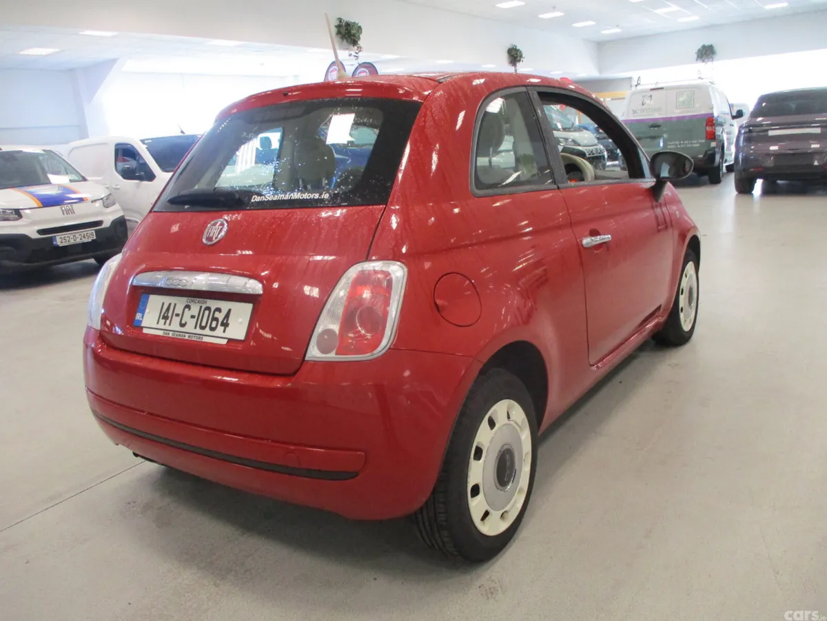 Fiat 500 Hatchback, Petrol, 2014, Red