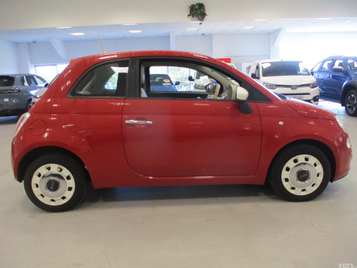 Fiat 500 Hatchback, Petrol, 2014, Red