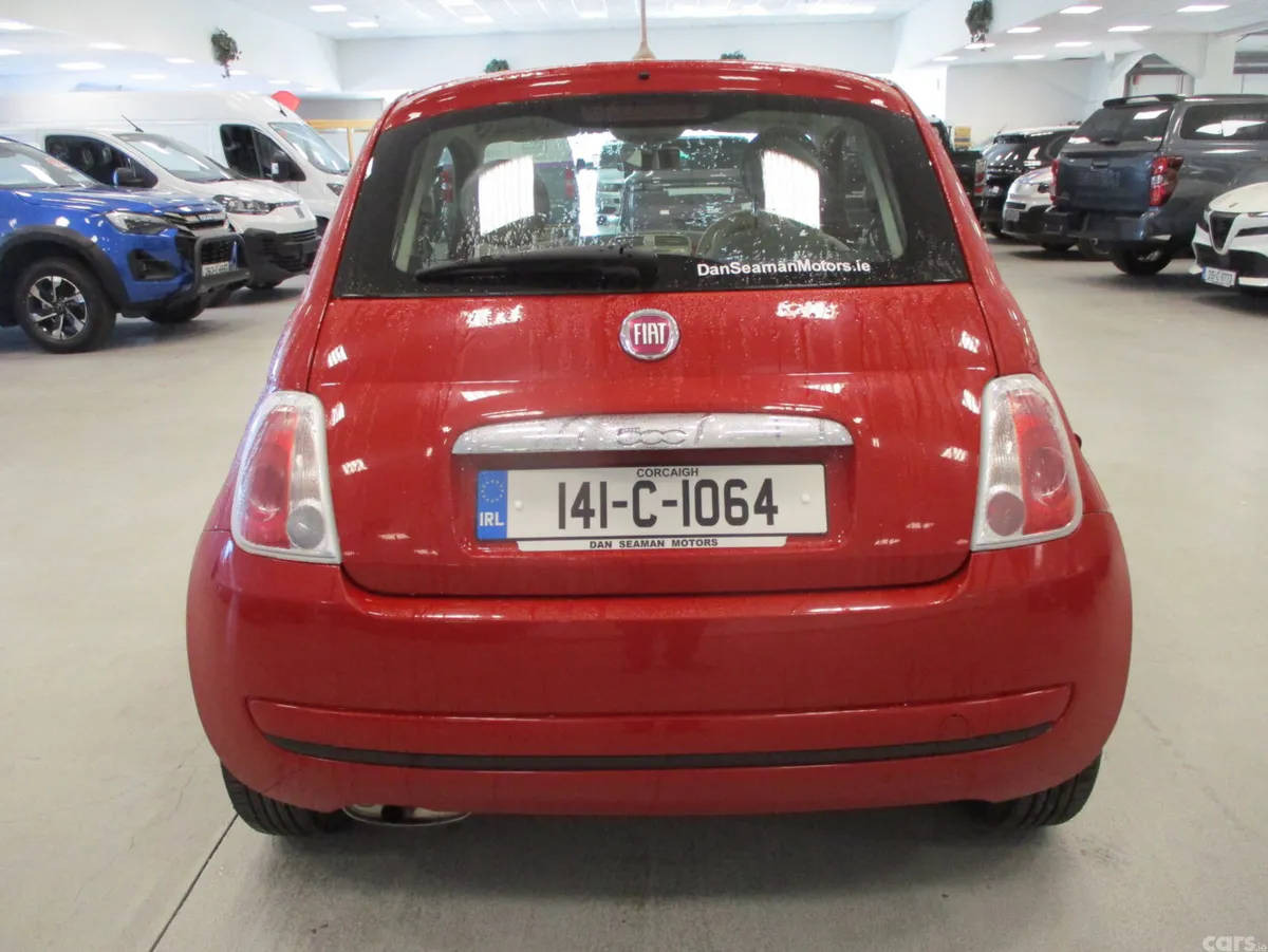 Fiat 500 Hatchback, Petrol, 2014, Red