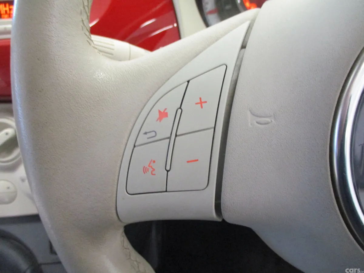 Fiat 500 Hatchback, Petrol, 2014, Red