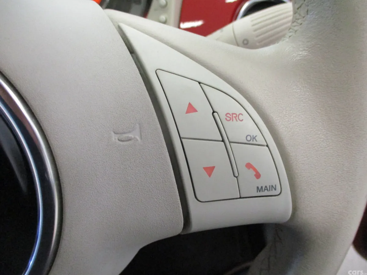 Fiat 500 Hatchback, Petrol, 2014, Red