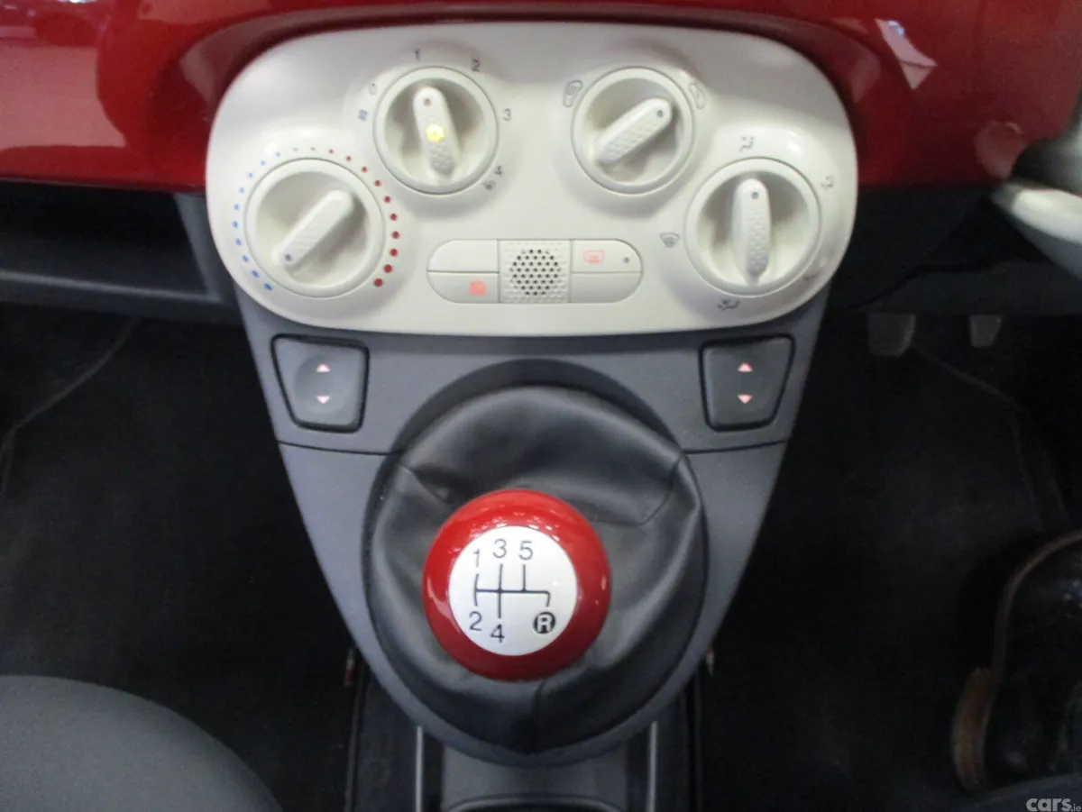 Fiat 500 Hatchback, Petrol, 2014, Red