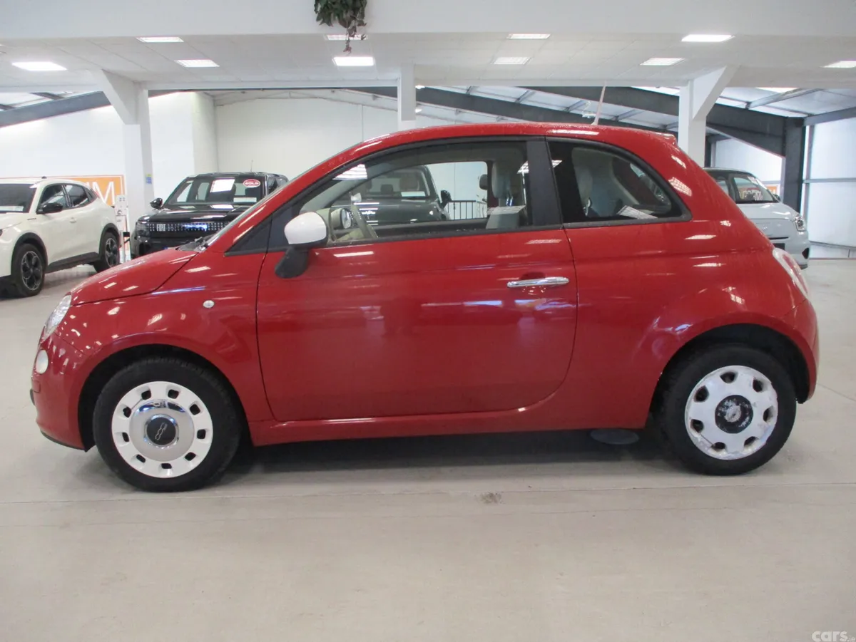 Fiat 500 Hatchback, Petrol, 2014, Red