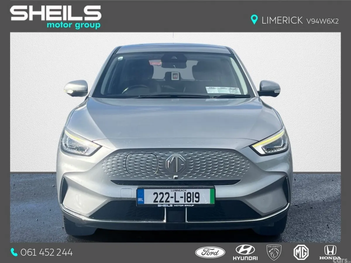 MG ZS Hatchback, Electric, 2022, Silver