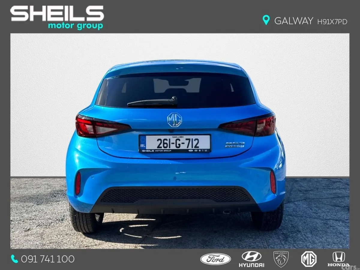 MG MG3 Hatchback, Petrol Hybrid, 2026, Blue