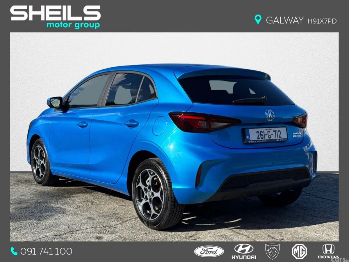 MG MG3 Hatchback, Petrol Hybrid, 2026, Blue