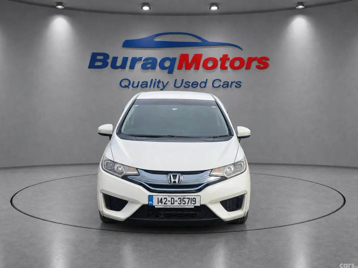 Honda Fit Hatchback, Petrol Hybrid, 2014, White
