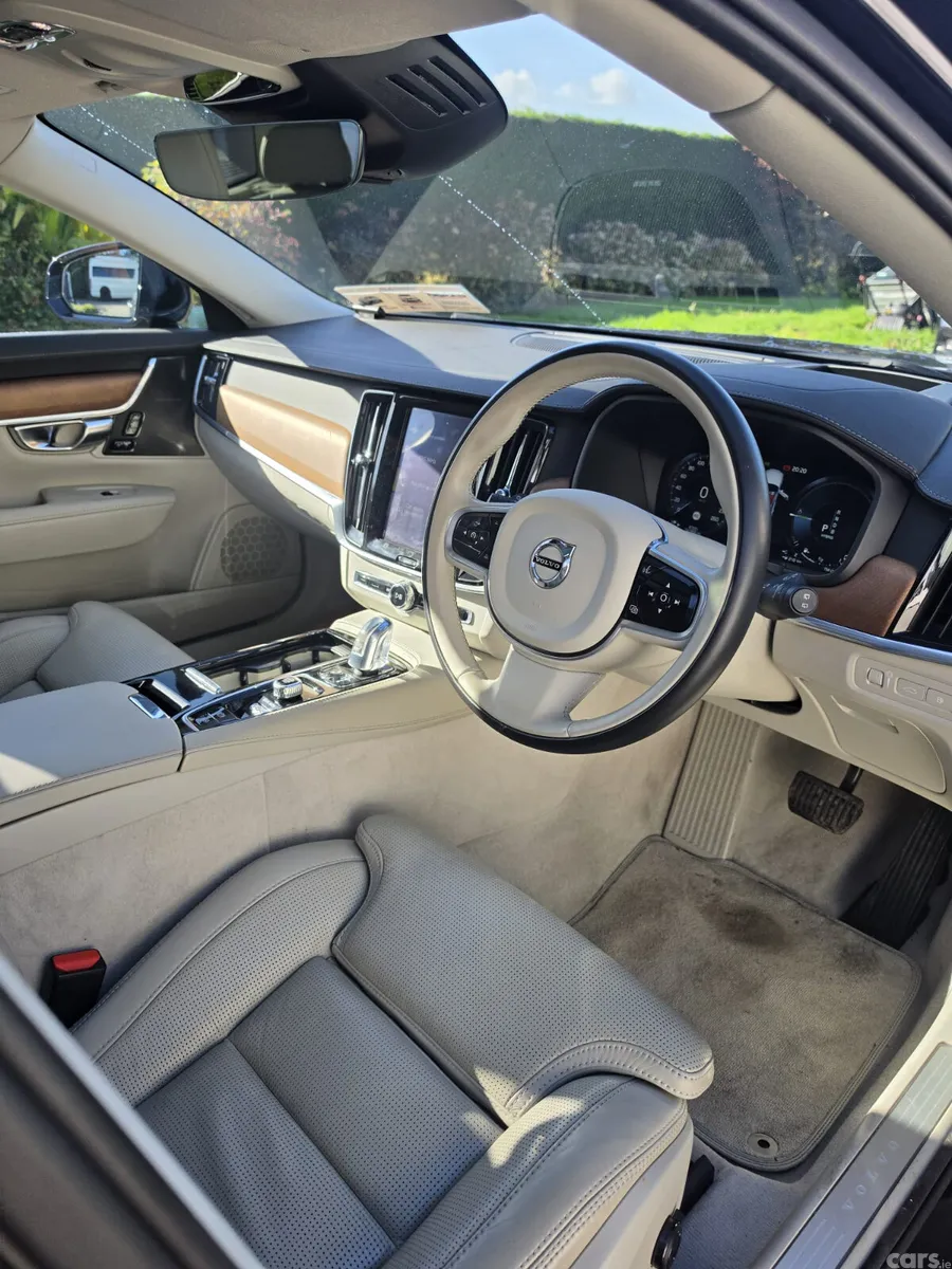 Volvo V90 Estate, Petrol Plug-in Hybrid, 2019, Blue