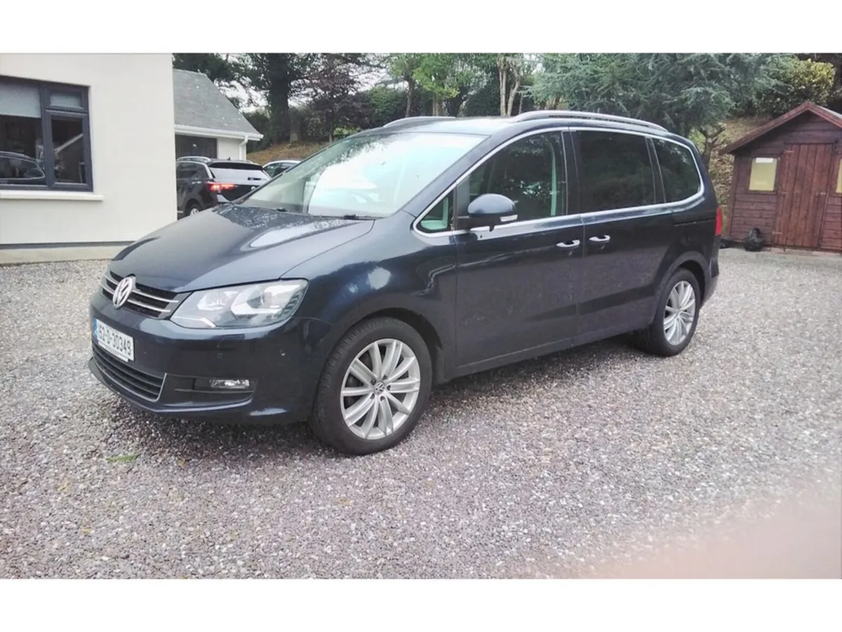 Volkswagen Sharan MPV, Petrol, 2015, Blue