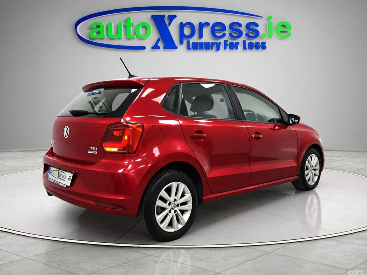 Volkswagen Polo Hatchback, Petrol, 2016, Red