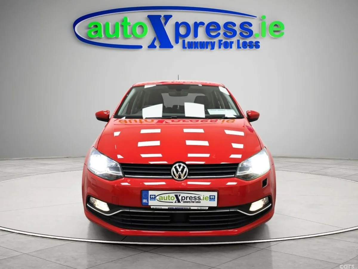 Volkswagen Polo Hatchback, Petrol, 2017, Red